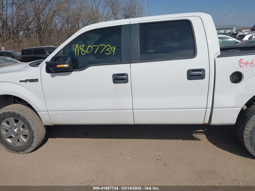2013 FORD F-150 VIN: 1FTFW1EF8DKF78451