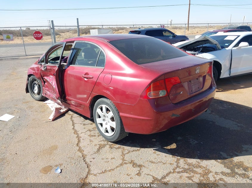 2006 HONDA CIVIC VIN: 1HGFA16506L146648