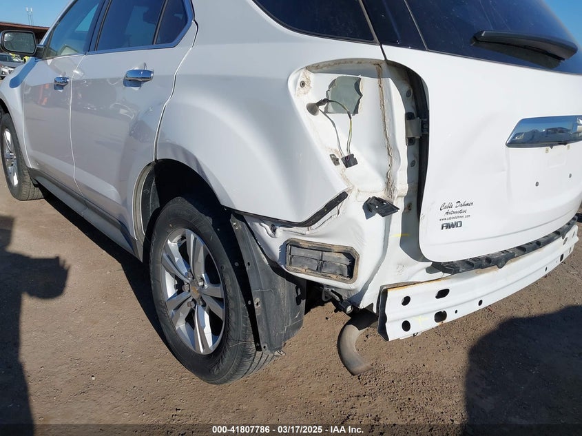2012 CHEVROLET EQUINOX VIN: 2GNFLGEK8C6373343