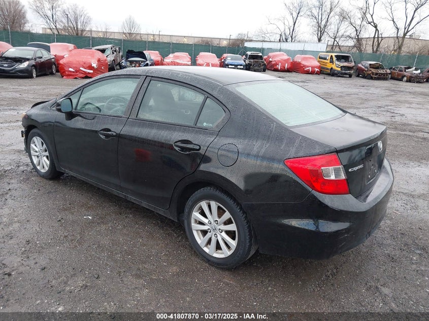 2012 HONDA CIVIC VIN: 2HGFB2F84CH568461