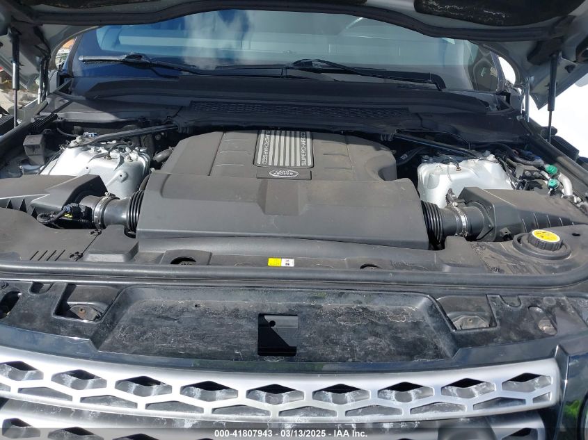 2014 Land Rover Range Rover Sport 3.0L V6 Supercharged Hse VIN: SALWR2WFXEA312957 Lot: 41807943
