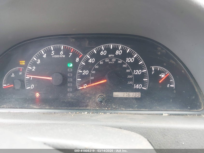 2006 TOYOTA CAMRY VIN: 4T1BF30K16U629953