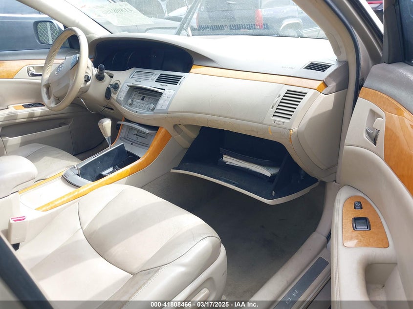 2007 TOYOTA AVALON VIN: 4T1BK36B17U179791