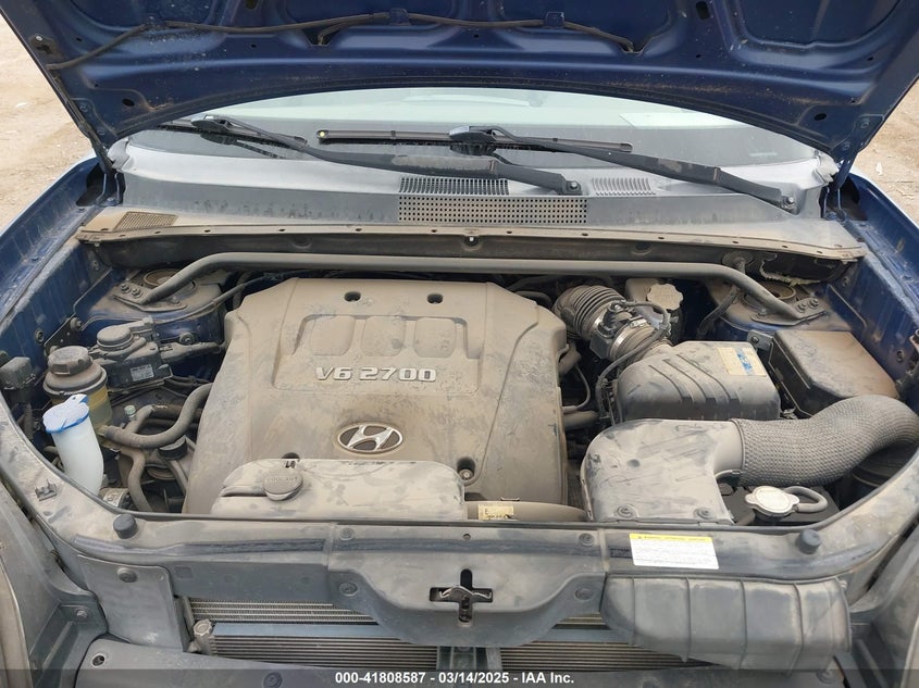 2007 HYUNDAI TUCSON VIN: KM8JN12DX7U616668