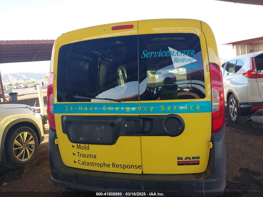 2016 RAM PROMASTER CITY TRADESMAN - ZFBERFAT8G6B54587