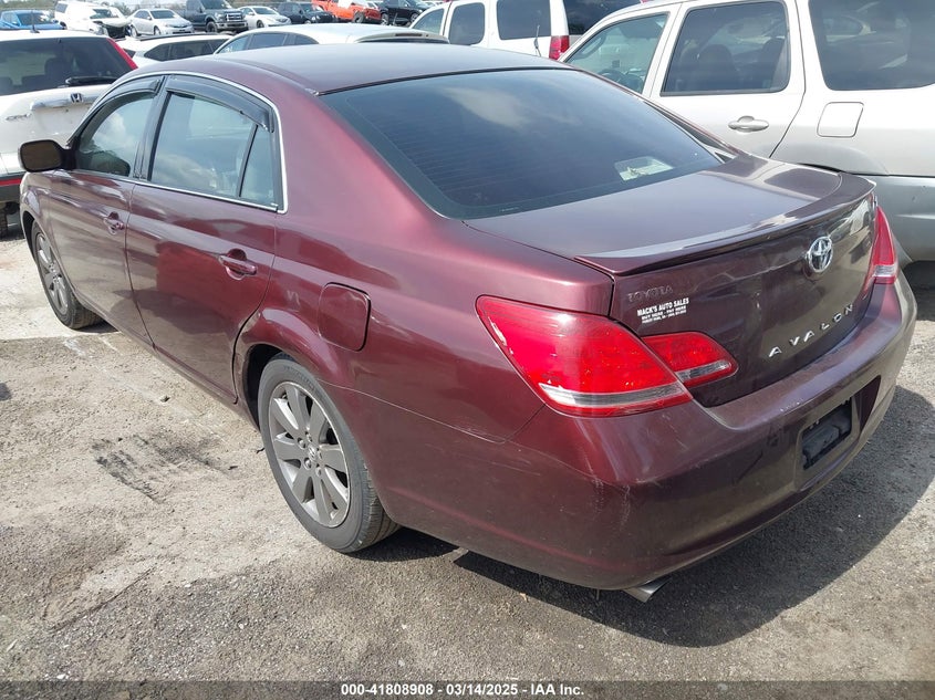 2006 TOYOTA AVALON VIN: 4T1BK36B26U067953