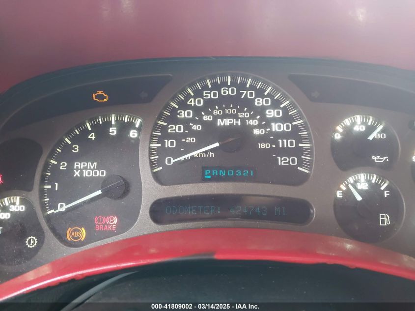 2003 Chevrolet Silverado 1500 Ls VIN: 2GCEC19V831112703 Lot: 41809002