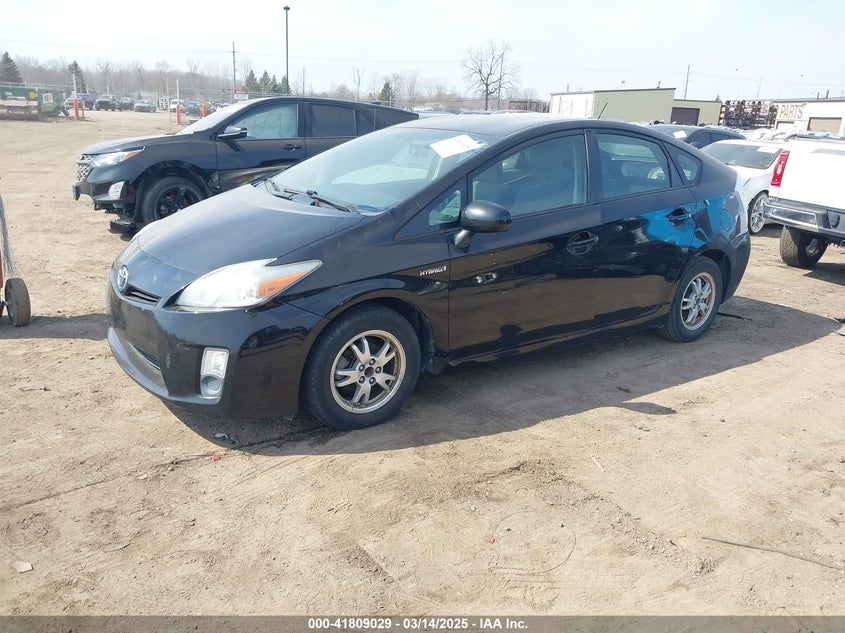 Vin: jtdkn3du9a1299251, lot: 42300108, toyota prius ii 20102