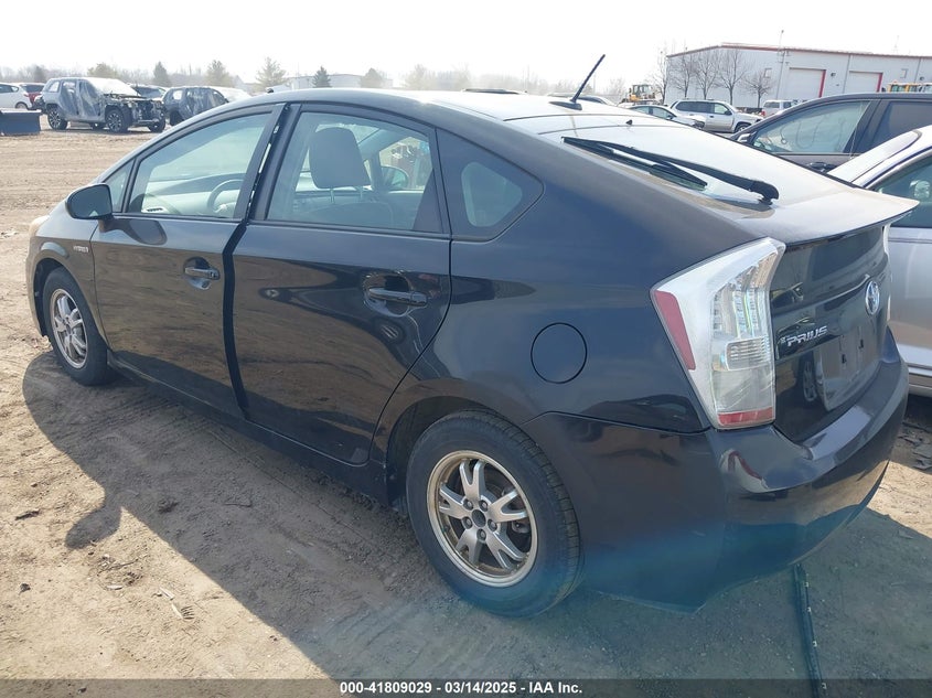 Vin: jtdkn3du9a1299251, lot: 42300108, toyota prius ii 20103