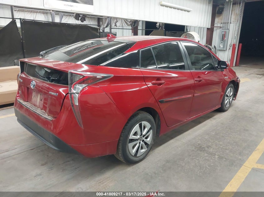 2016 TOYOTA PRIUS VIN: JTDKARFU0G3509454