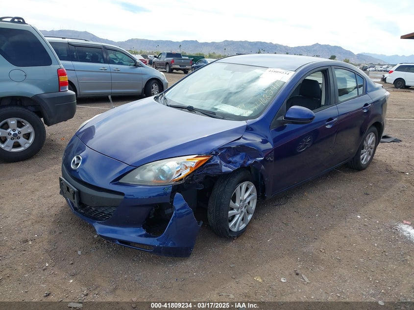 2012 MAZDA 3 VIN: JM1BL1V82C1611229