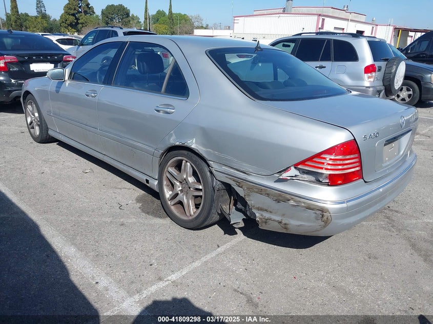 2006 MERCEDES-BENZ S 430 VIN: WDBNG70J76A463855
