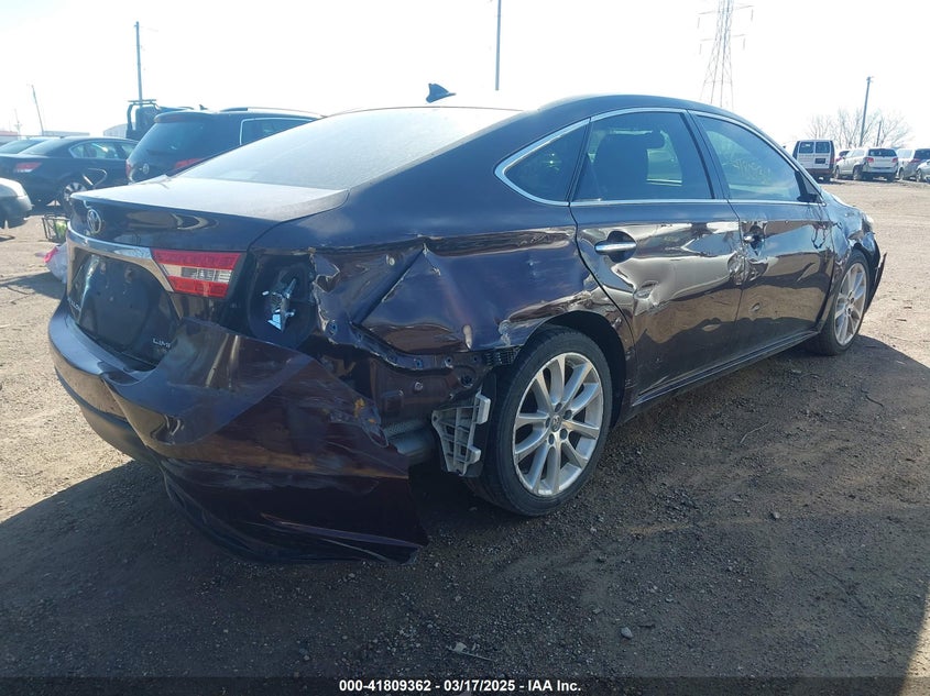 2013 TOYOTA AVALON LIMITED - 4T1BK1EB2DU033465