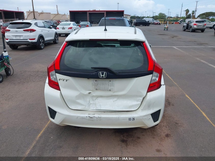 2016 HONDA FIT LX - JHMGK5H51GX038519