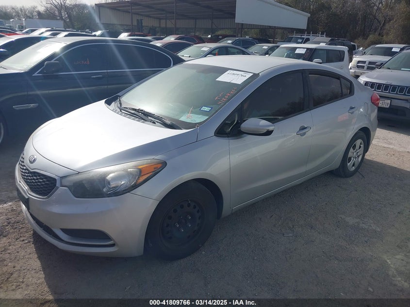 2016 KIA FORTE LX - KNAFK4A64G5610525