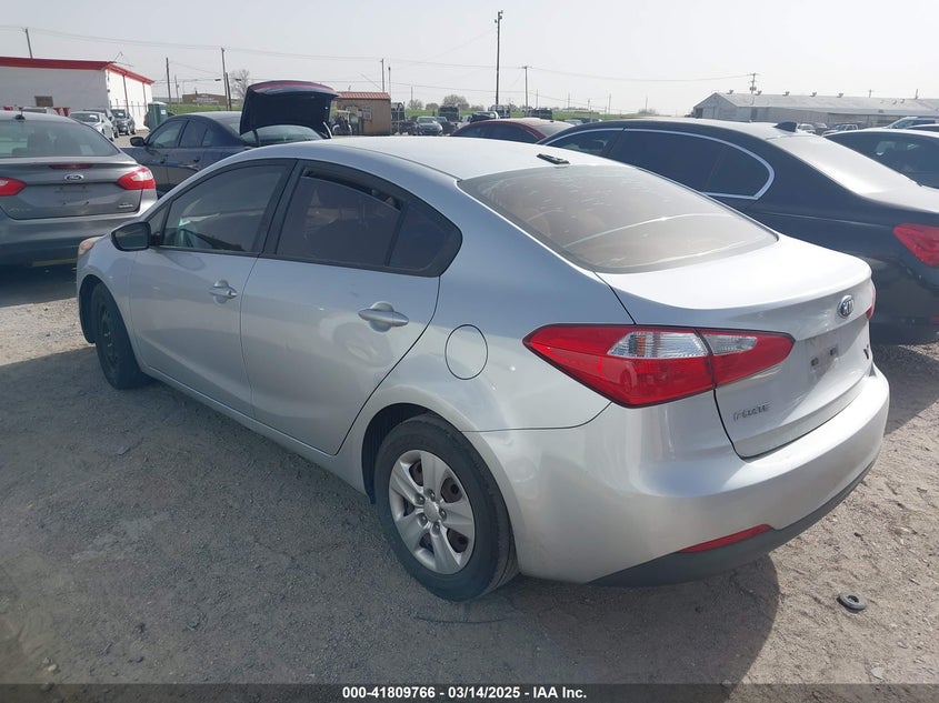 2016 KIA FORTE LX - KNAFK4A64G5610525