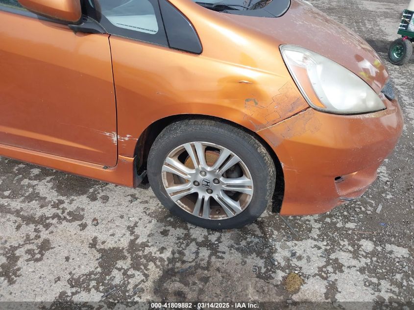 2009 Honda Fit Sport VIN: JHMGE88449S061714 Lot: 41809882