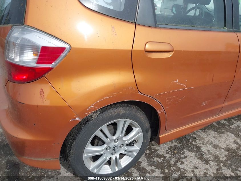 2009 Honda Fit Sport VIN: JHMGE88449S061714 Lot: 41809882