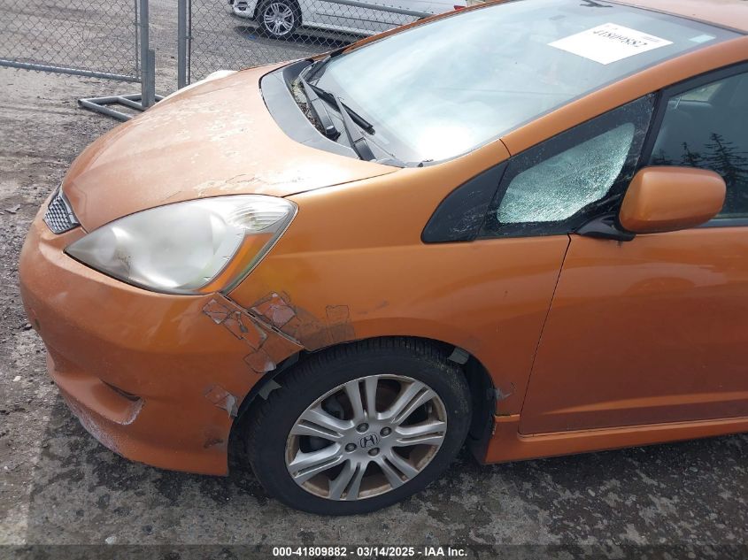 2009 Honda Fit Sport VIN: JHMGE88449S061714 Lot: 41809882