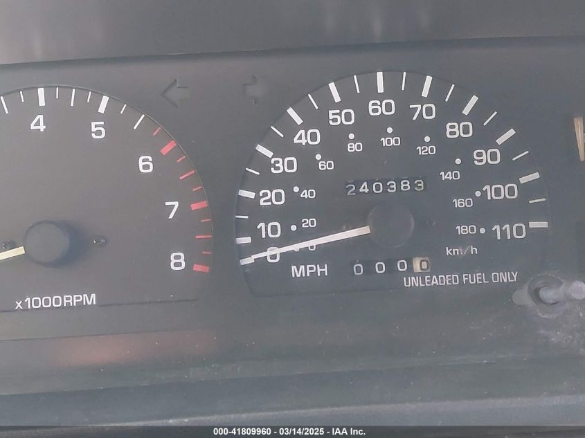 1995 Toyota 4Runner Vn29 Sr5 VIN: JT3VN29V1S0040080 Lot: 41809960