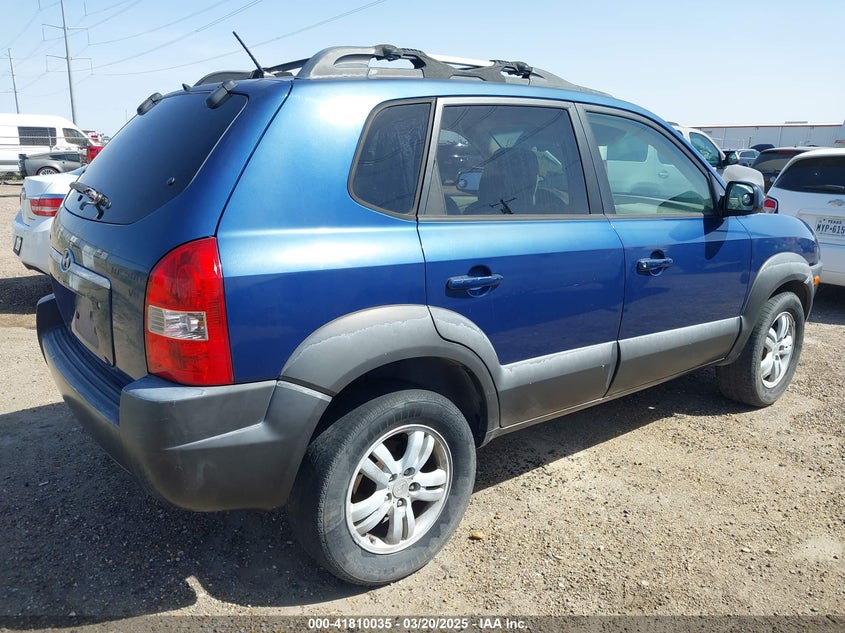 2007 HYUNDAI TUCSON VIN: KM8JN12D97U503794