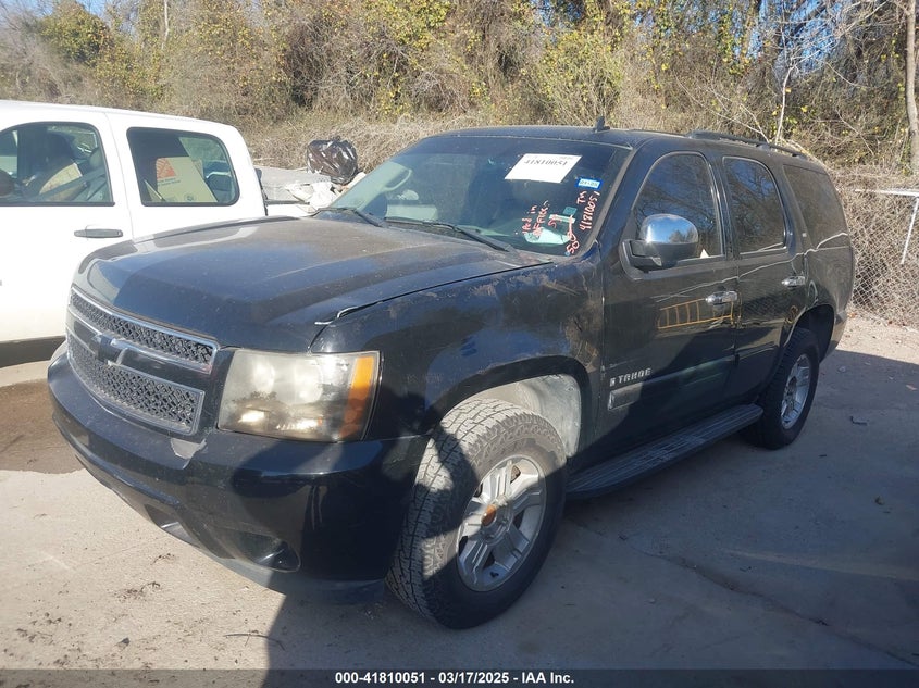 2007 CHEVROLET TAHOE VIN: 1GNFC13077R382480