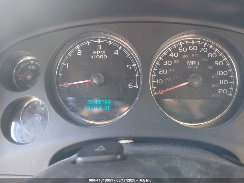 2007 CHEVROLET TAHOE VIN: 1GNFC13077R382480