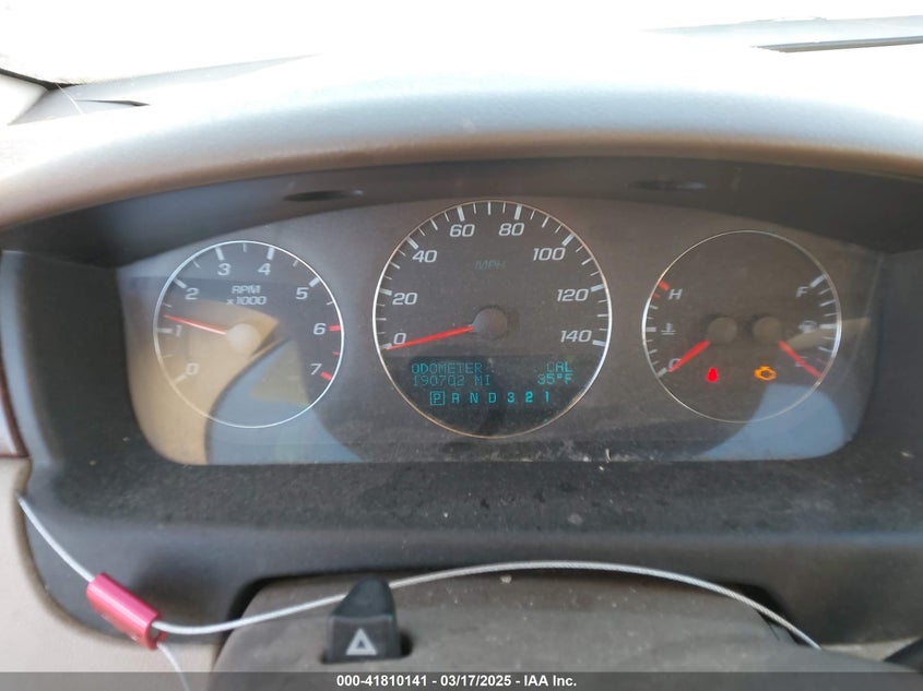 2006 CHEVROLET IMPALA VIN: 2G1WT58K769211658
