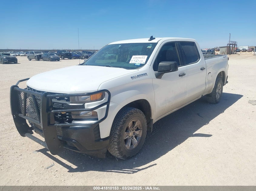 2020 Chevrolet Silverado, Удар ззаду, IAAI, VIN 3GCUYAEF4LG302078 — фото 2