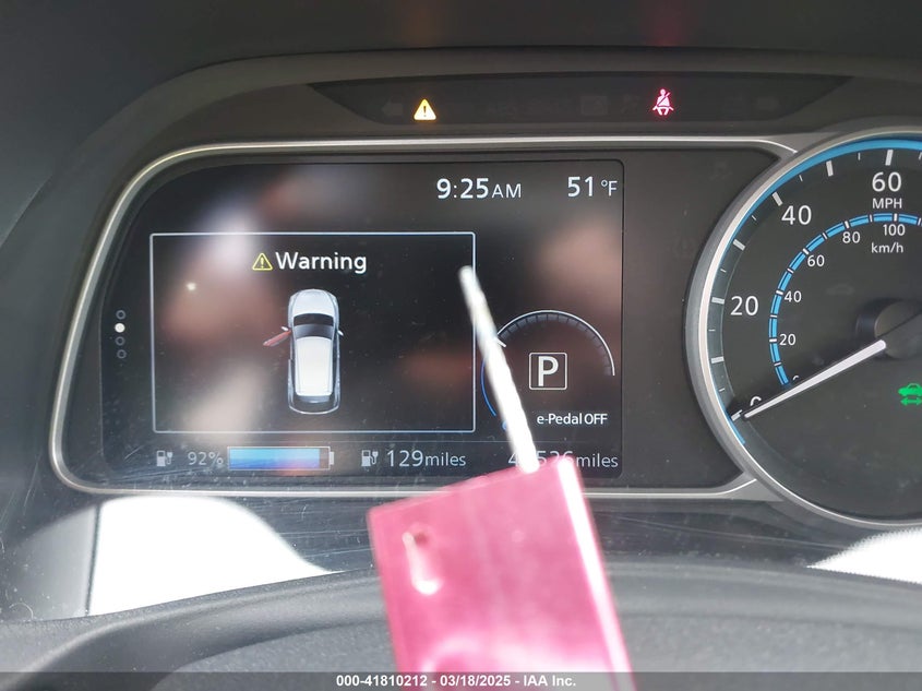 2019 NISSAN LEAF S - 1N4AZ1CP1KC313672