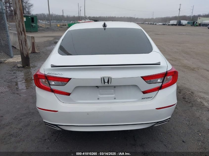 2022 Honda Accord Sport VIN: 1HGCV1F30NA104951 Lot: 41810265