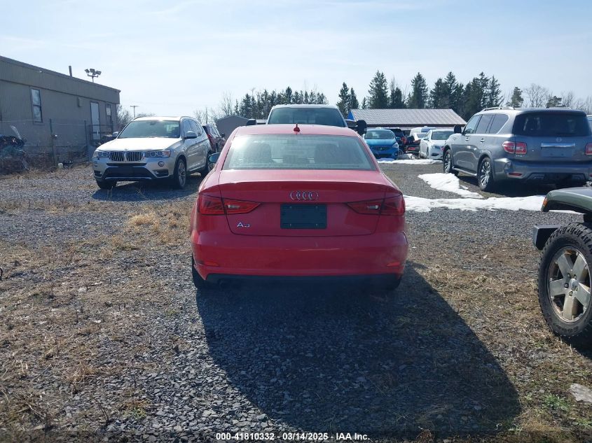 2015 Audi A3 1.8T Premium VIN: WAUACGFF0F1066550 Lot: 41810332