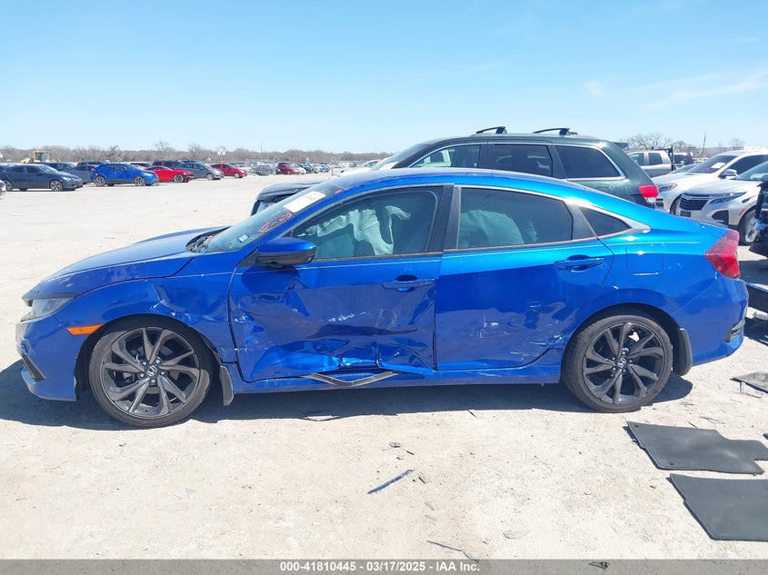 2021 HONDA CIVIC VIN: 19XFC2F85ME002091