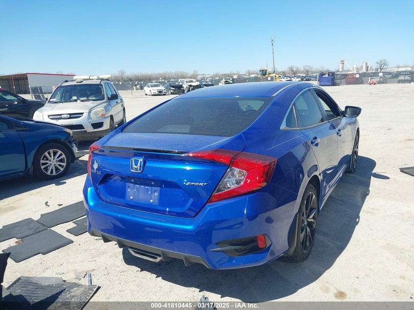 2021 HONDA CIVIC VIN: 19XFC2F85ME002091