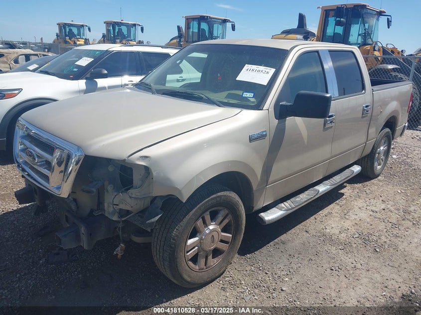 2008 FORD F150 VIN: 1FTRW12W58KC12194
