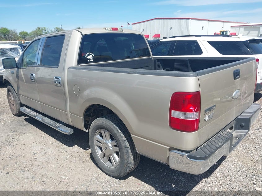 2008 FORD F150 VIN: 1FTRW12W58KC12194