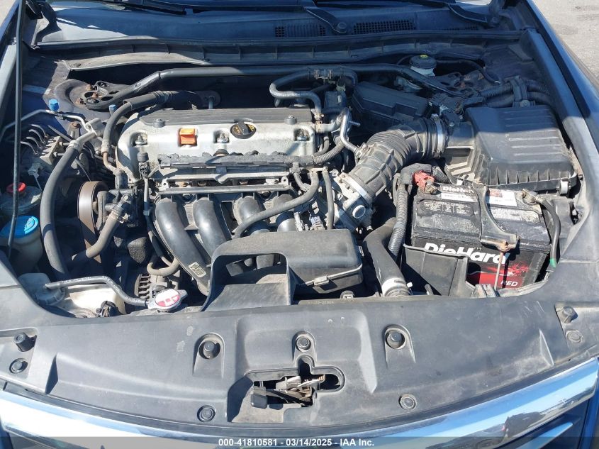 2011 Honda Accord 2.4 Ex-L VIN: 1HGCP2F8XBA019302 Lot: 41810581