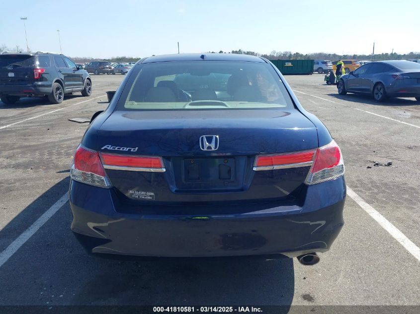 2011 Honda Accord 2.4 Ex-L VIN: 1HGCP2F8XBA019302 Lot: 41810581