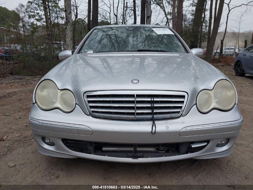 2007 Mercedes-Benz C 280 Luxury 4Matic VIN: WDBRF92H57F870636 Lot: 41810663