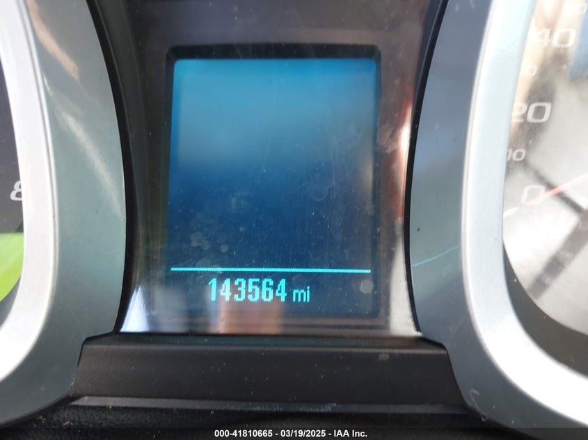 2013 Chevrolet Equinox 1Lt VIN: 2GNALDEK7D6107340 Lot: 41810665