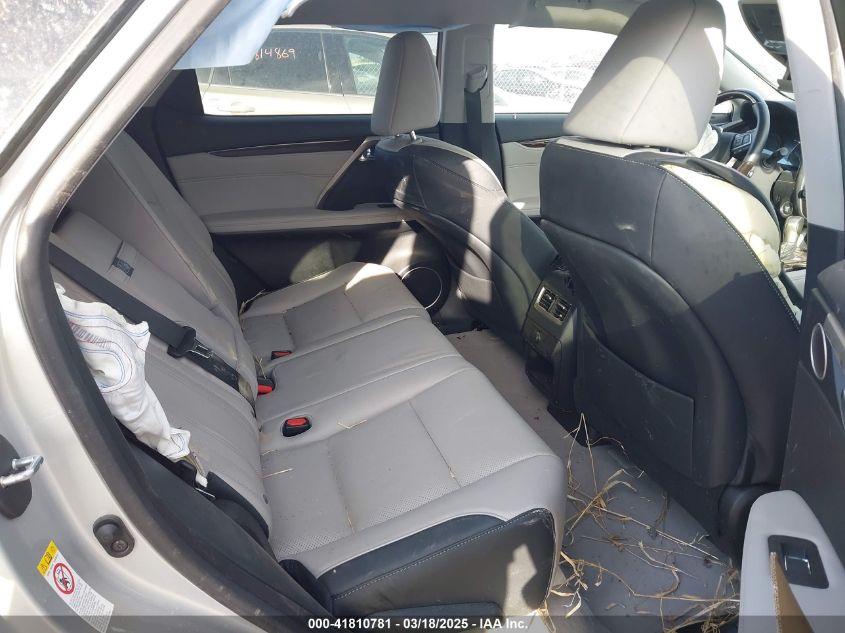 2016 Lexus Rx 350 VIN: 2T2BZMCA3GC049649 Lot: 41810781