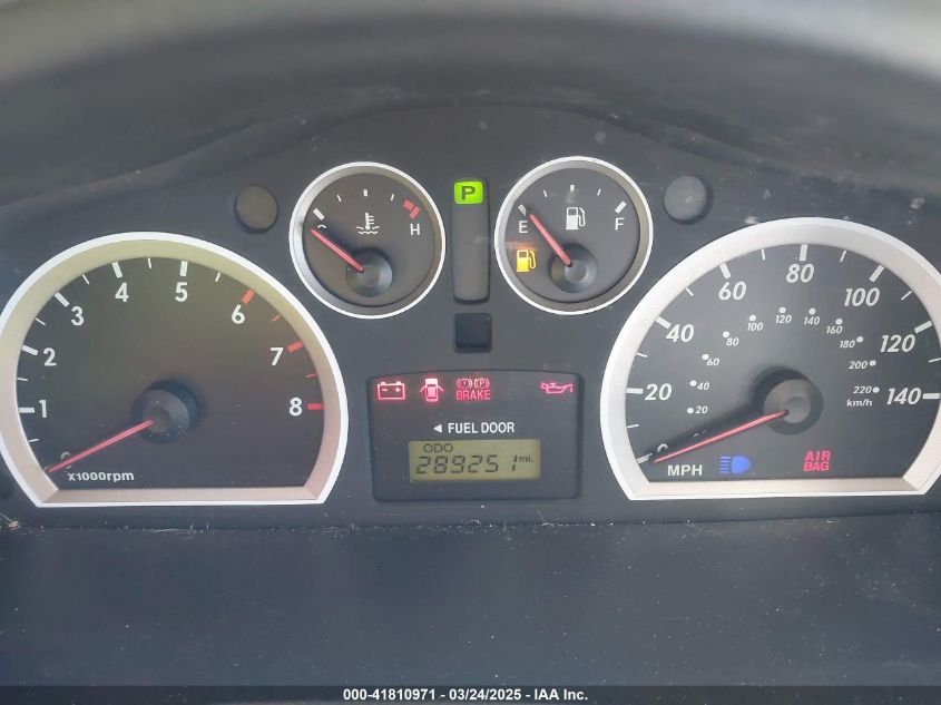 2005 Hyundai Santa Fe Gls/Lx VIN: KM8SC13E35U886193 Lot: 41810971