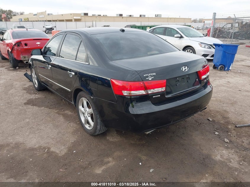 2008 HYUNDAI SONATA VIN: 5NPEU46F88H302471
