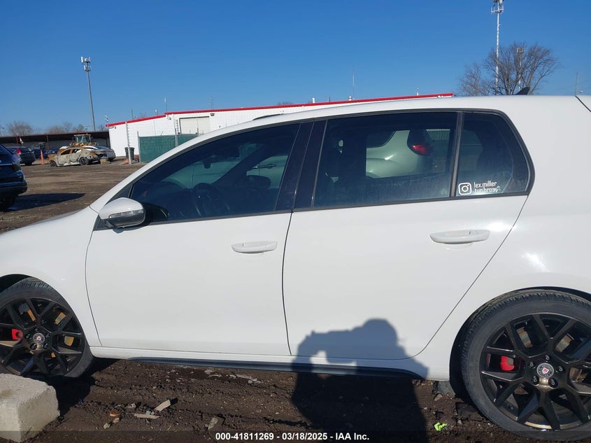 2013 VOLKSWAGEN GTI VIN: WVWGV7AJ0DW130976