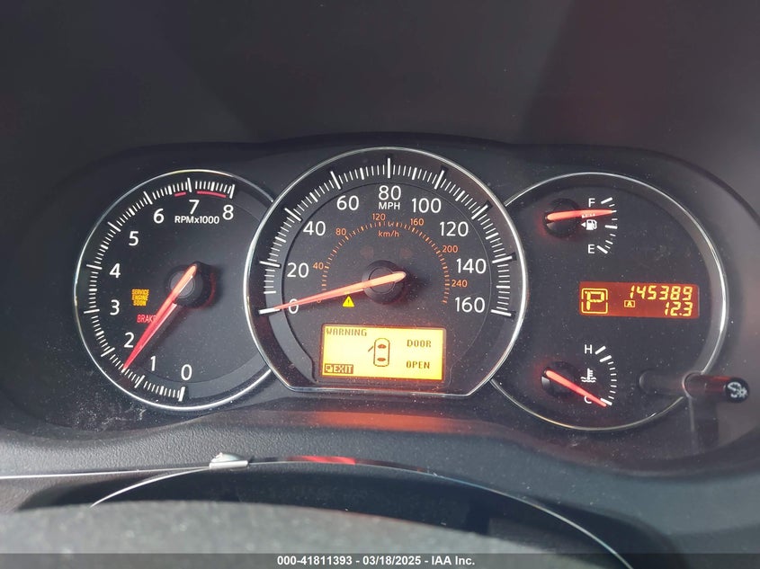 2011 NISSAN MAXIMA VIN: 1N4AA5APXBC811984