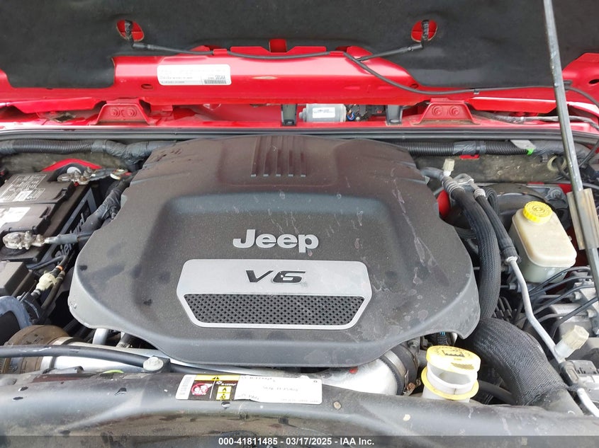 2016 JEEP WRANGLER UNLIMITED VIN: 1C4BJWFG1GL293302