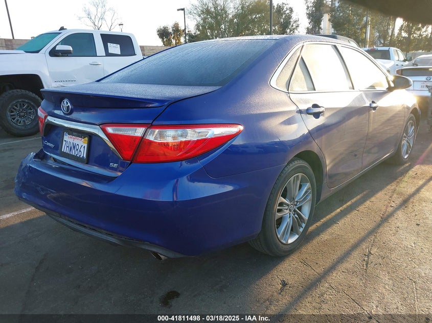 2015 TOYOTA CAMRY SE - 4T1BF1FK8FU884806
