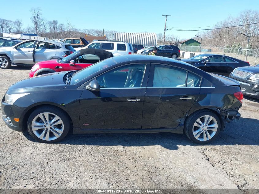 2012 Chevrolet Cruze Ltz VIN: 1G1PH5SC5C7296231 Lot: 41811729