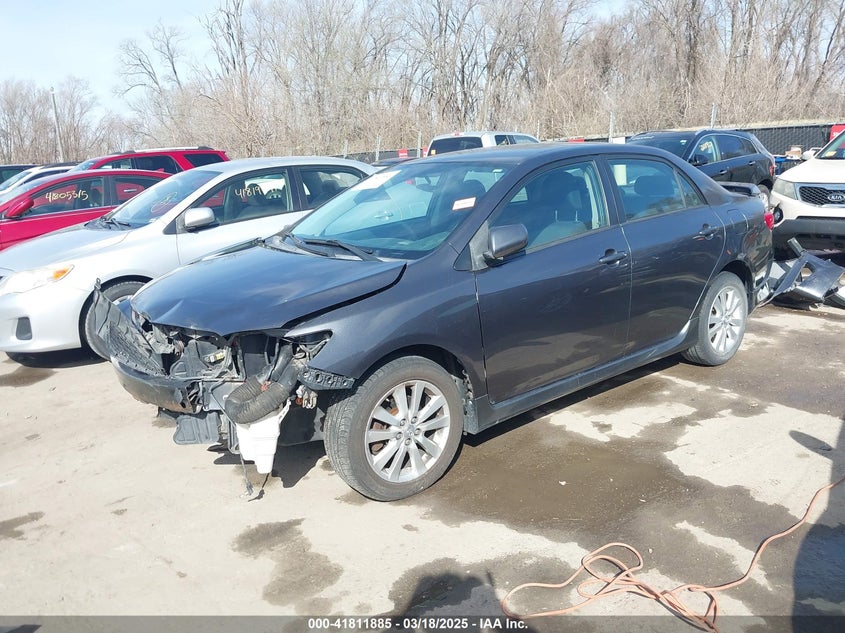 2009 TOYOTA COROLLA VIN: 2T1BU40E79C175350