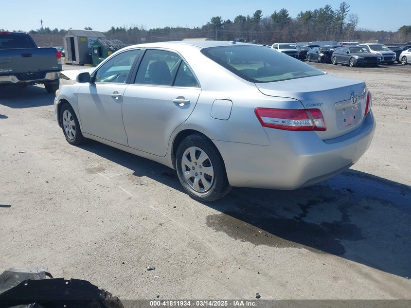 2010 Toyota Camry silver sedan gasoline 4T1BF3EK6AU092028 photo #4